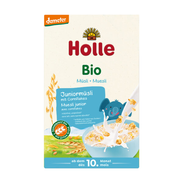 Holle  Bio-Juniormüsli mit Cornflakes 250g