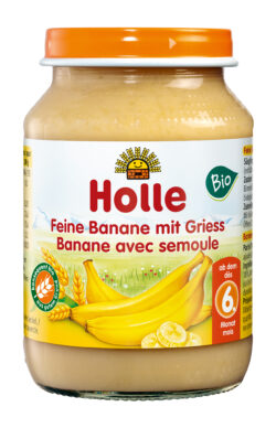 Holle Feine Banane mit Griess 6 x 190g