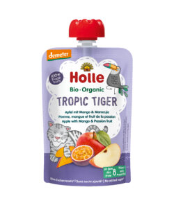 Holle Tropic Tiger - Apfel mit Mango & Maracuja 12 x 100g