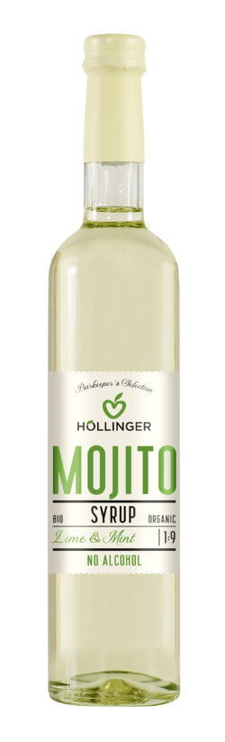 IMS Höllinger Bio Mojito Bar Sirup 500ml Glass Flasche 6 x 500ml