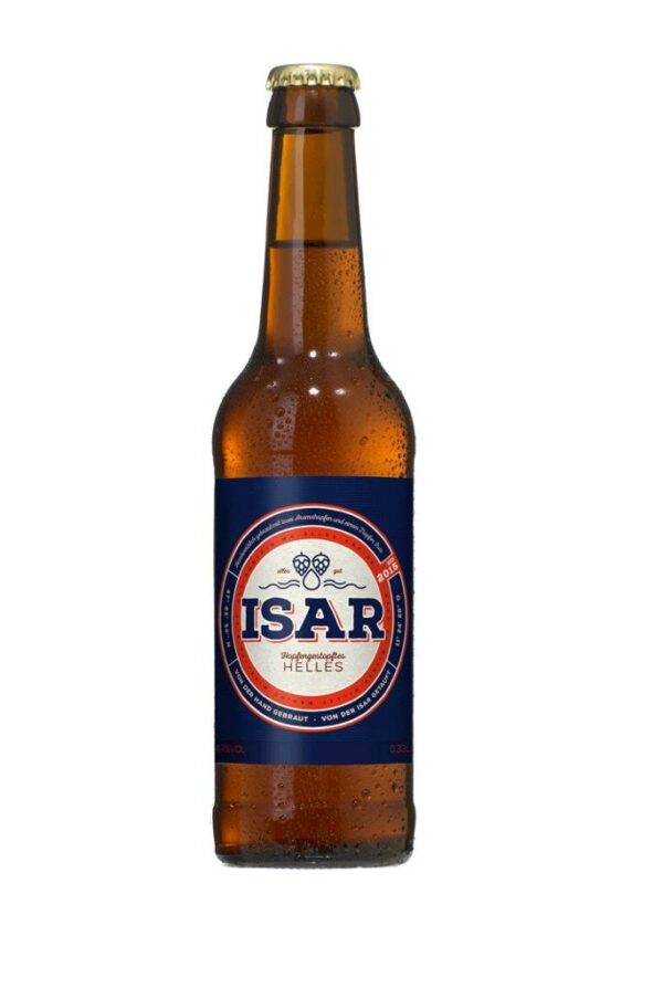 ISAR Bier ISAR - Hopfengestopftes Helles 0,33l