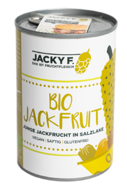 Jacky F. Bio-Jackfruit in Salzlake glutenfrei vegan 12 x 400g