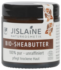 Jislaine Naturkosmetik Bio-Sheabutter - unraffiniert 100g