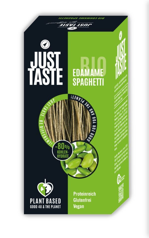 Just Taste Bio Edamame Spaghetti 6 x 250g