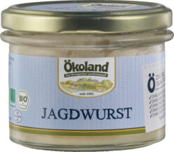 ÖKOLAND Jagdwurst Gourmet-Qualität 6 x 160g