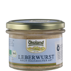 ÖKOLAND Leberwurst nach Hausmacher Art in Gourmet-Qualität 160g