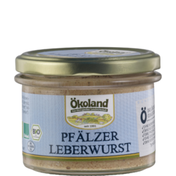 ÖKOLAND Pfälzer Leberwurst in Gourmet-Qualität 160g