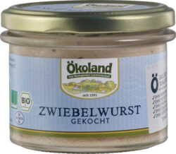 ÖKOLAND Zwiebelwurst gekocht Gourmet-Qualität 160g