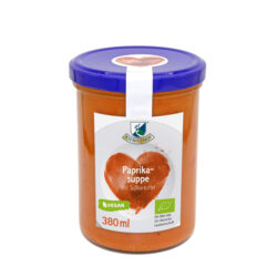 Kiebitzhof Bio Paprika-Suppe mit Süßkartoffel 6 x 380ml