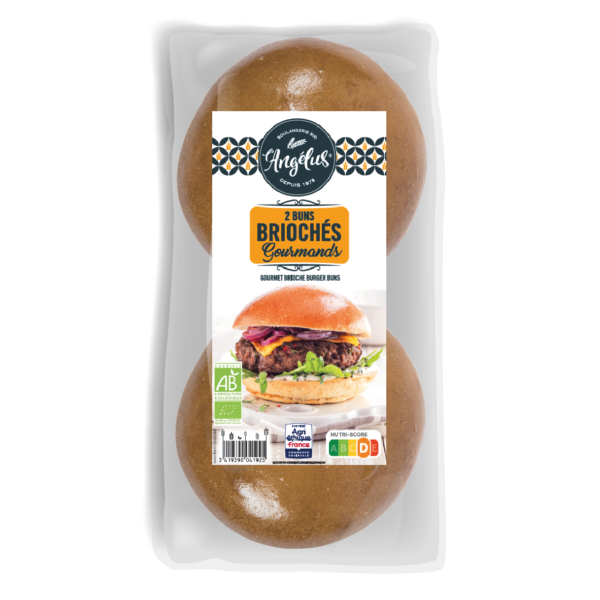 L'Angélus Gourmet Brioche Burger Buns 5 x 150g