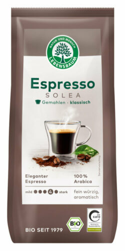 LEBENSBAUM Espresso Solea®, gemahlen 6 x 250g