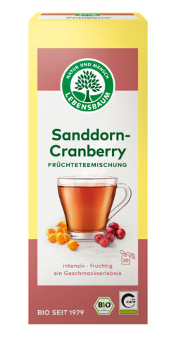 LEBENSBAUM Sanddorn- Cranberry 8 x 50g