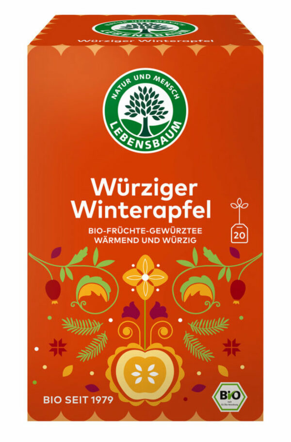 LEBENSBAUM Würziger Winterapfel 6 x 50g