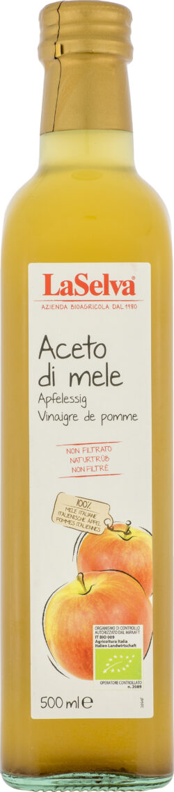 LaSelva Aceto di mele - Apfelessig 6 x 500ml