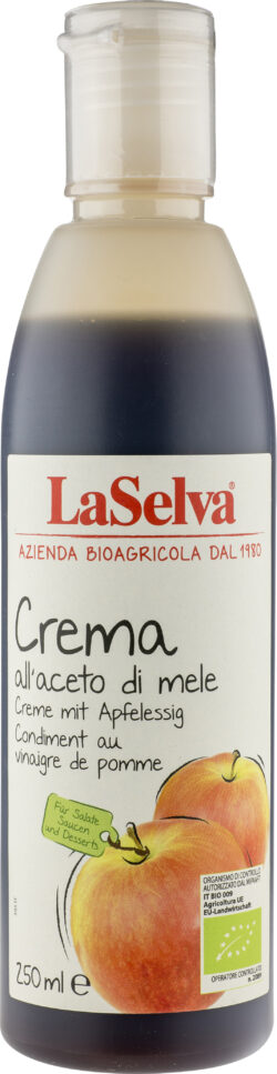 LaSelva Crema all'aceto di mele - Balsamcreme aus Apfelessig und Apfelsaft 6 x 2506