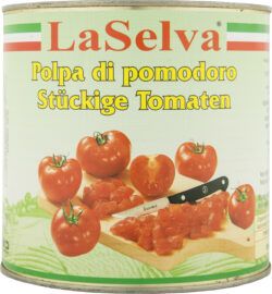 LaSelva Polpa di pomodoro - Stückige Tomaten 6 x 2,5kg
