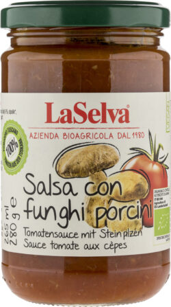 LaSelva Tomatensauce mit Steinpilzen 6 x 2802