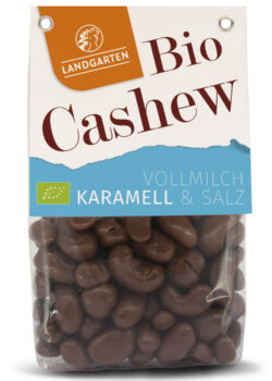 Landgarten Bio Cashew geröstet VM Karamell 170g