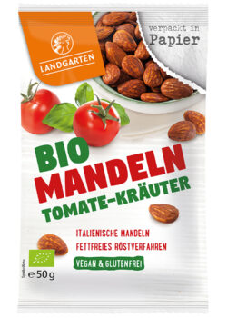 Landgarten Bio Mandeln Tomate-Kräuter 10 x 50g