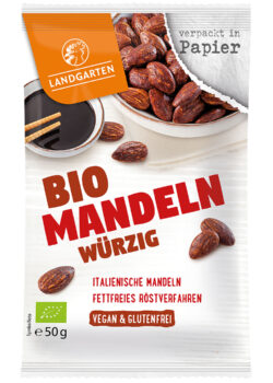 Landgarten Bio Mandeln Würzig 50g