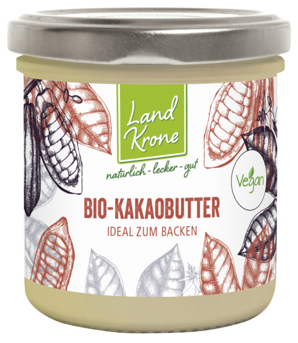 Landkrone Bio Kakaobutter 6 x 120g