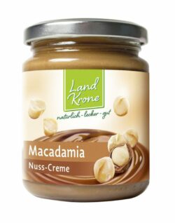Landkrone Bio Macadamia-Nuss-Creme 6 x 250g