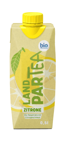 Landpark Bio-Quelle LandparTEA Bio Zitrone 0,5l Tetra Pak 12 x 0,5l