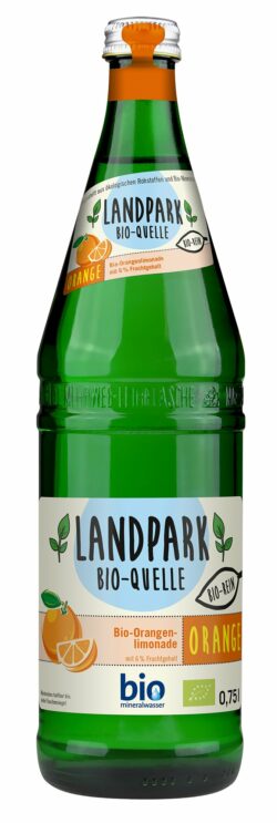 Landpark Bio-Quelle Limonade Orange 0,75l