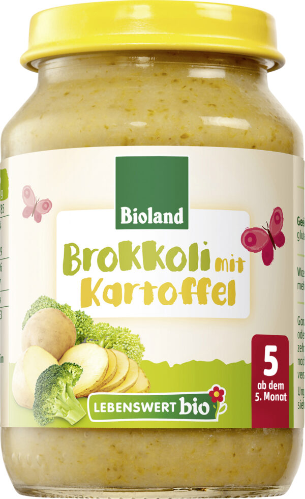 Lebenswert bio Brokkoli mit Kartoffel 190g