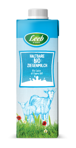 Leeb Vital Bio Ziegenmilch mit mind. 3% Fett, ultrahocherhitzt 6 x 750ml