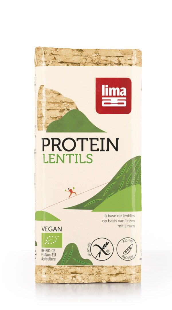Lima Protein Waffeln Linsen 12 x 100g