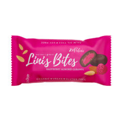Lini's Bites Raspberry Almond Pralinis Bio Dattel-Kugeln 12 x 46g
