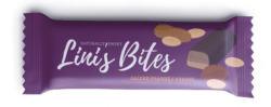 Lini's Bites Salted Peanut Caramel Bio-Riegel Glutenfrei 12 x 40g