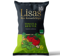 Lisas Bio-Kesselchips Tomate & Kräuter 12 x 125g