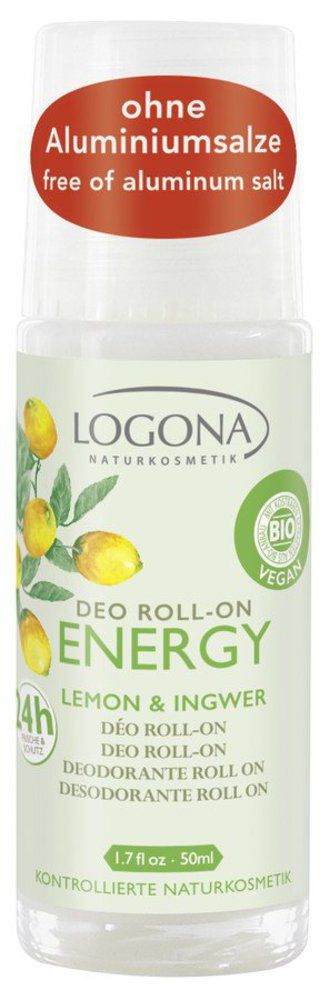 Logona ENERGY Deo Roll-on Lemon & Ingwer 50ml