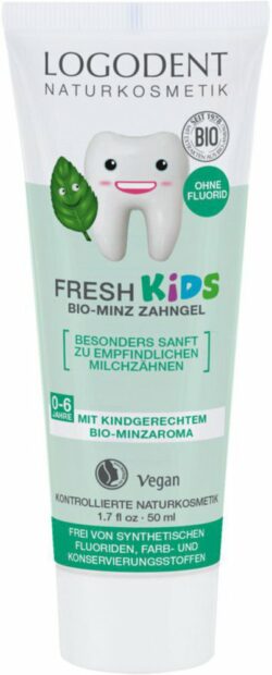 Logona FRESH KIDS Bio-Minz Zahngel 6 x 50ml
