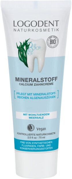 Logona MINERALSTOFF Calcium Zahncreme 6 x 75ml