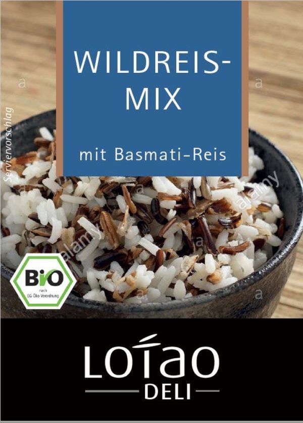 Lotao Bio Basmati Reis-Wildreis-Mix 10 x 500g
