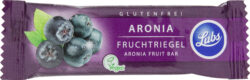 Lubs Aronia Fruchtriegel, Bio, glutenfrei, vegan 25 x 30g