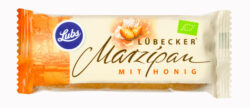 Lubs Lübecker Honig-Marzipan pur, Bio glutenfrei, laktosefrei 12 x 100g