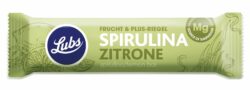 Lubs Spirulina Zitrone Fruchtriegel, Bio, glutenfrei, vegan 24 x 40g