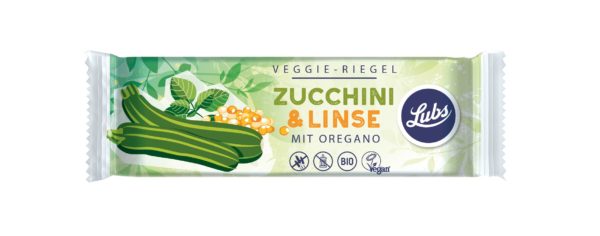 Lubs Zucchini & Linse mit Oregano Gemüseriegl 25 x 30g