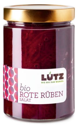 Lutz Rote Rüben Salat | Bio-Einlegegemüse 320g