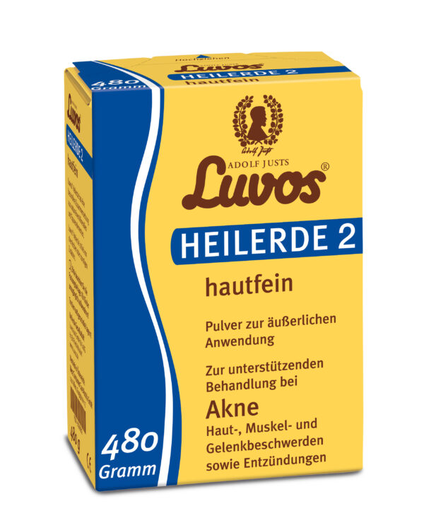 Luvos-Heilerde 2 hautfein (Neues Packungsformat ab Jan 2022) 480g