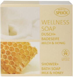 Made by Speick Wellness Soap, Dusch + Badeseife Milch & Honig 200g