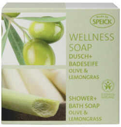 Made by Speick Wellness Soap, Dusch + Badeseife Olive & Lemongras 200g