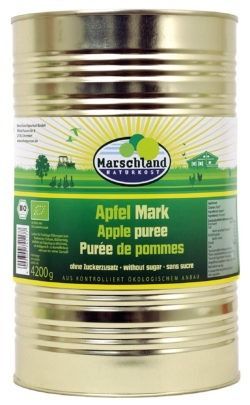 Marschland Bio-Apfelmark, ungesüßt 4.250 ml Ds. 4200g