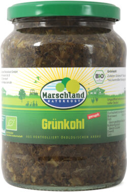 Marschland Bioland Bio-Grünkohl 720 ml Gl. 12 x 420g