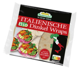 Mestemacher GmbH Italienische Bio Dinkel Wraps 3 Stck./ 12 x 225g