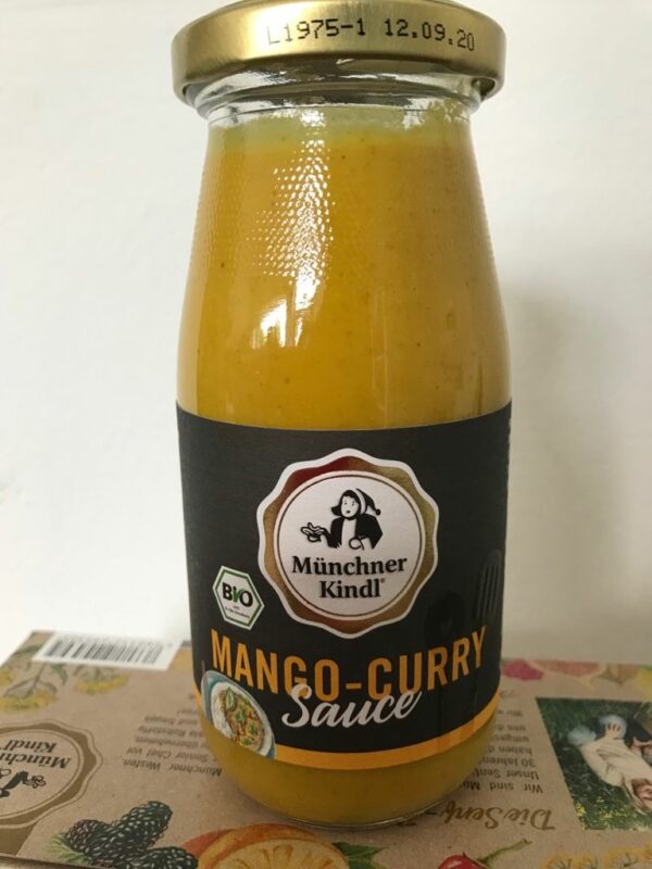 Münchner Kindl Senf Münchner Kindl Feinkost Sauce Mango-Curry Bio 6 x 250ml